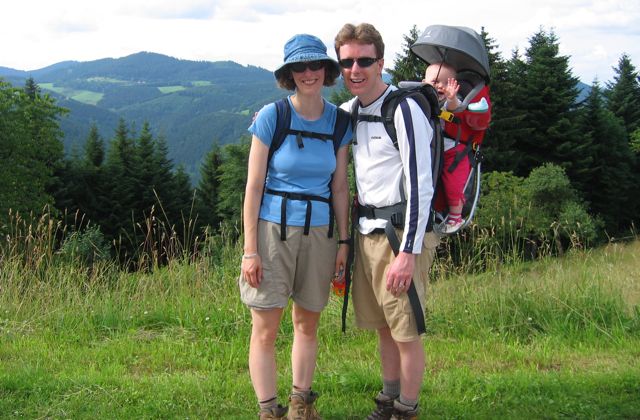 Emily, Peter and Adele in Oberwolfach