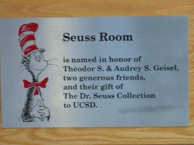 Image of Dr. Seuss Sign